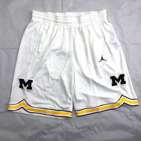 michigan basketball shorts jordan